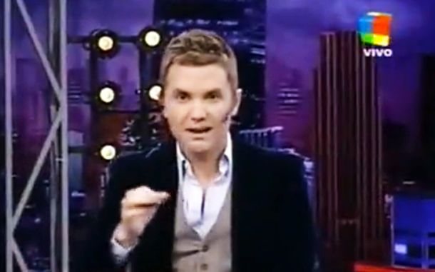 El exabrupto de Santiago del Moro que salió al aire