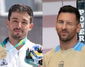 Cómo fue la llamativa reacción del Maligno Torres tras advertir el saludo de Messi