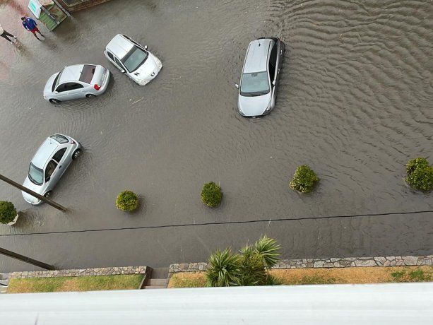 Montevideo parece Venecia: histórica inundación en la capital de Uruguay