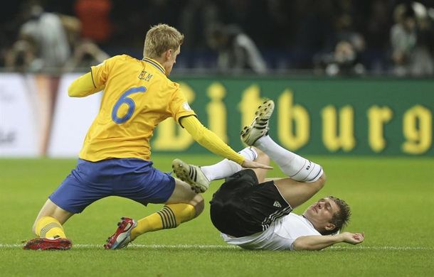Histórica remontada de Suecia ante una goleada alemana