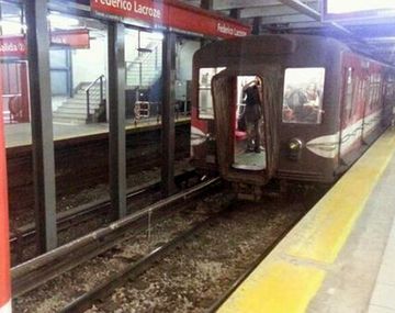 Subte: se desprendieron cuatro vagones en la línea B