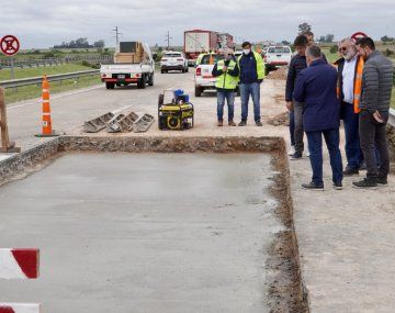 Corredores Viales avanza con la obra para mejorar 250 km de la Autopista Rosario-Córdoba