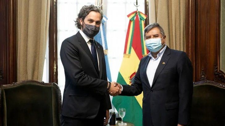 Santiago Cafiero, aislado por ser contacto estrecho del canciller boliviano