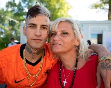 La madre de L-Gante cruzó al supuesto padre biológico del cantante: qué dijo