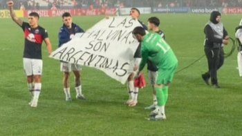 Tigre podría ser sancionado por la bandera de Malvinas