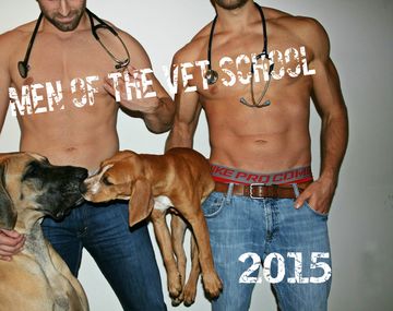 El calendario sexy de veterinarios