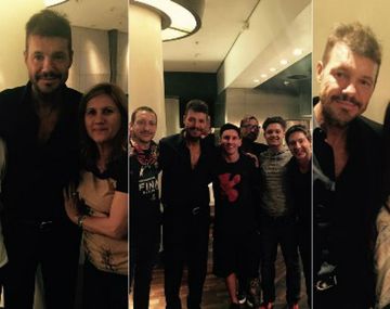 Messi celebró con Tinelli