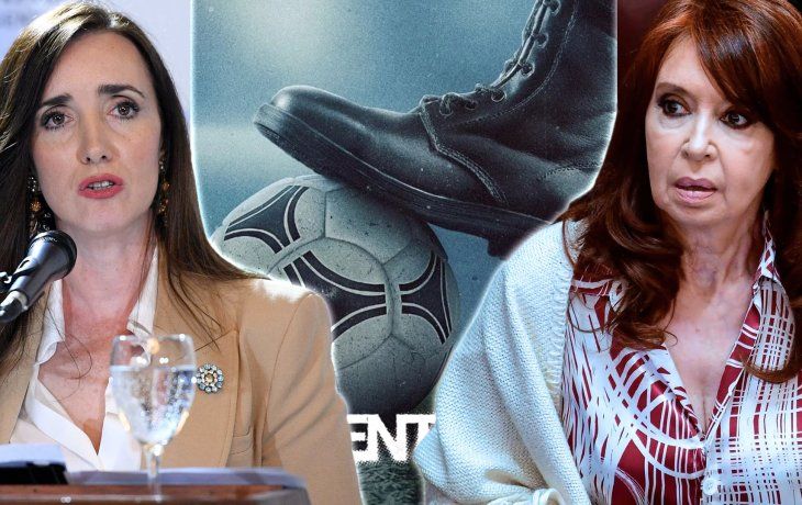 La vicepresidente Victoria Villarruel criticó a Cristina Kirchner por recomendar la serie Argentina 78