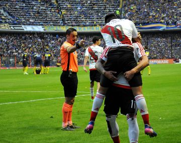 River le ganó por 3 a 1 a Boca en la Bombonera