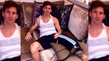 messi piensa en su rehabilitacion, pero no se olvida de la seleccion messi piensa en su rehabilitacion, pero no se olvida de la seleccion