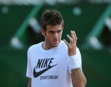 Del Potro practicó en Parque Roca y confirmó su presencia