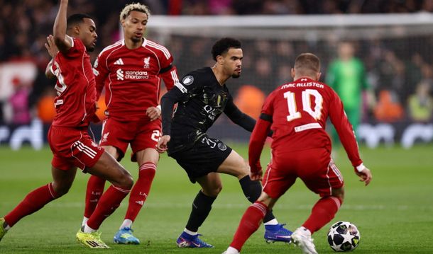 PSG venció a Liverpool en Inglaterra y se metió en semifinales de la Champions League