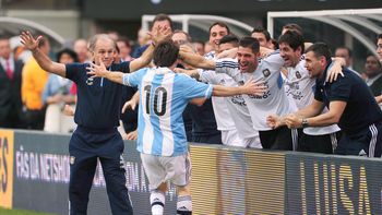 las opciones de sabella para reemplazar a messi las opciones de sabella para reemplazar a messi