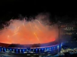 el impresionante recibimiento de racing ante flamengo el impresionante recibimiento de racing ante flamengo