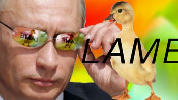 La gente de Putin se lo tomó con humor