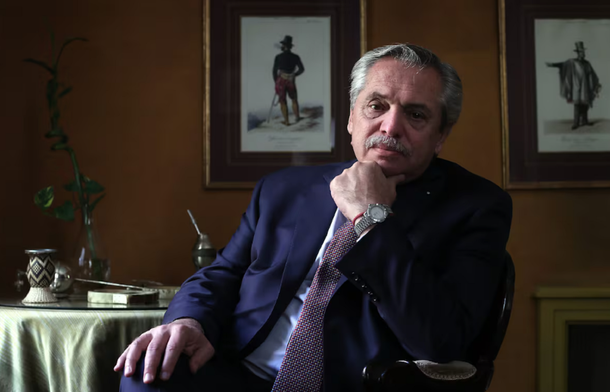 El expresidente Alberto Fernández