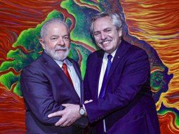 Alberto a Lula: Acá tenés un compañero para trabajar y soñar