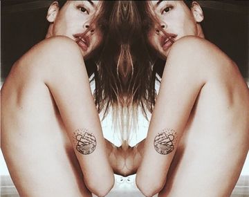 La famosa que mostró su nuevo tatuaje con una foto sexy