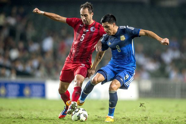 Mirá las fotos de la goleada de Argentina ante Hong Kong