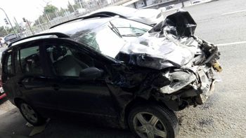 El accidente ocurrió en la avenida Maipu al 1000 El accidente ocurrió en la avenida Maipu al 1000