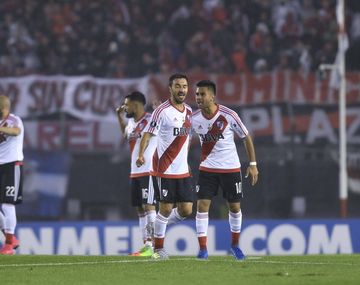 El hincha N°1: Sebastián Driussi deliró con la goleada de River