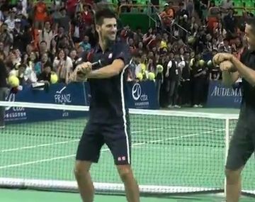 Djokovic se le animó al pasito del que todos hablan