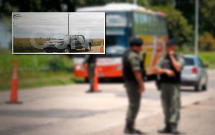 Investigan si una Ranger abandonada en Pila fue usada por los prófugos