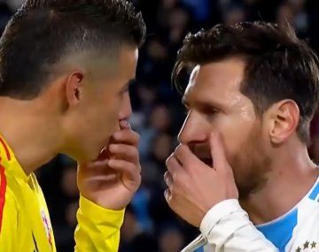 El tenso cruce entre Messi y James en Argentina-Colombia: Hablás mucho