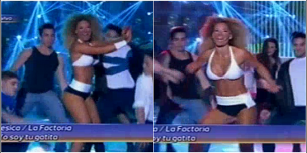 El explosivo baile de Jésica Cirio