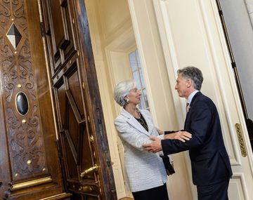 Lagarde y Macri