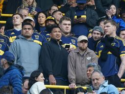 El DT de los All Backs quedó loco con la gente de Boca: Cantaron sin parar