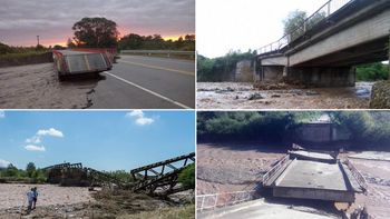 por el temporal, hay nueve puentes colapsados y rutas destrozadas en tucuman por el temporal, hay nueve puentes colapsados y rutas destrozadas en tucuman
