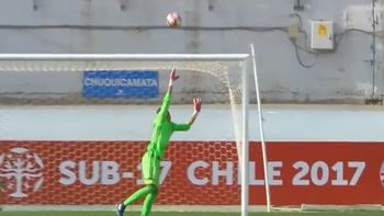 El arquero cafetero se esforzó, pero fue en vano El arquero cafetero se esforzó, pero fue en vano