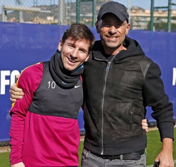 Lionel Messi dejó con la boca abierta al cantante Eros Ramazzotti