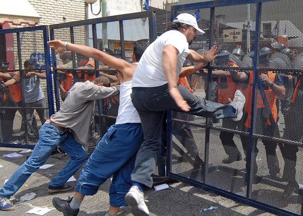 Incidentes marcha congreso 2