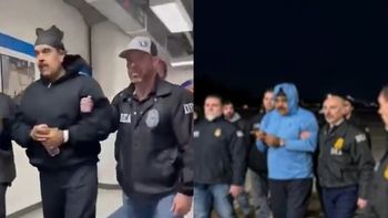 maduro, esposado: el video que lo muestra detenido en nueva york maduro, esposado: el video que lo muestra detenido en nueva york