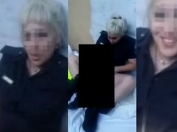 La policía fue escrachada