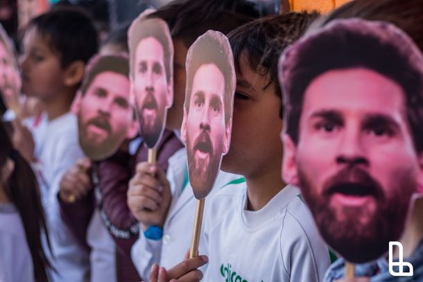 Inauguraron el Parque Messi para chicos en Lanús