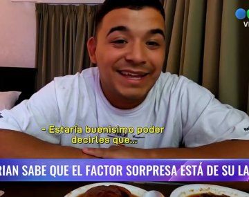 Brian Alberto, en su aislamiento tras ser temporalmente expulsado de Gran Hermano.