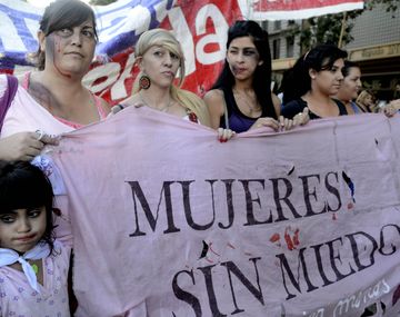 Marcha en el Día Internacional de la Mujer