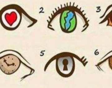 El test&nbsp; que revelará cosas de tu personalidad según el ojo que elijas