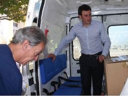 El intendente de 25 de Mayo, Hernán Ralinqueo El intendente de 25 de Mayo, Hernán Ralinqueo