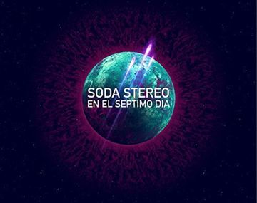 Con este logo presentaron En el séptimo día los Soda Stereo