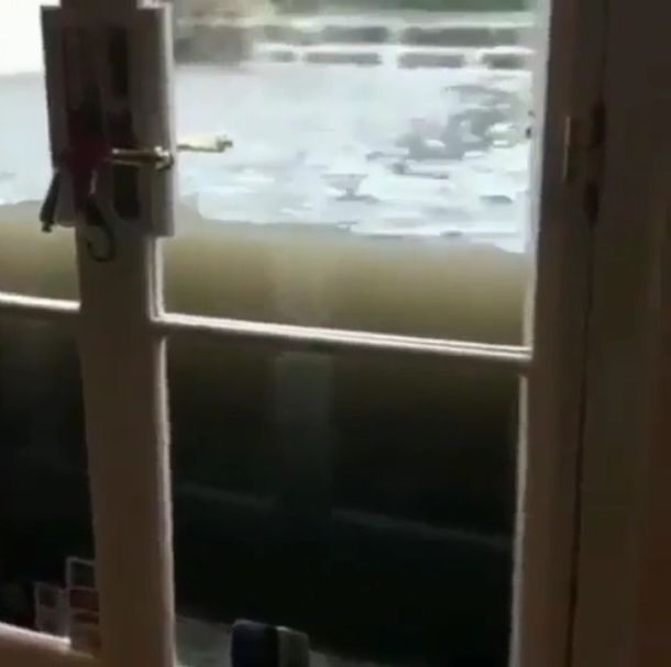 Así se vive la inundación por el huracán Irma en Miami