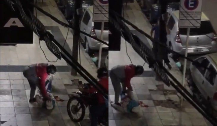 Un delivery esposó a un ladrón que baleó a un policía en Ramos Mejía