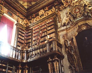 La Biblioteca Joanina de la Universidad de Coímbra