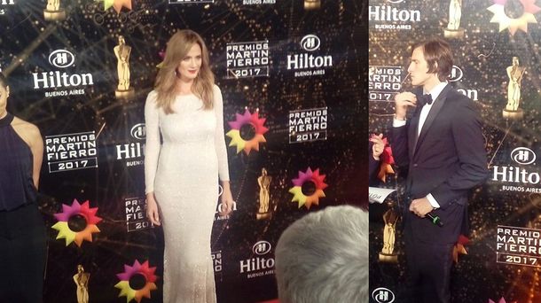 La alfombra roja de los Martín Fierro 2017