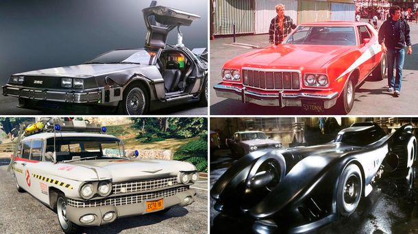 ¿Reconocés en qué películas aparecieron estos autos?