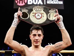 Mirco Cuello es campeón mundial de boxeo: así noqueó a Sergio Ríos