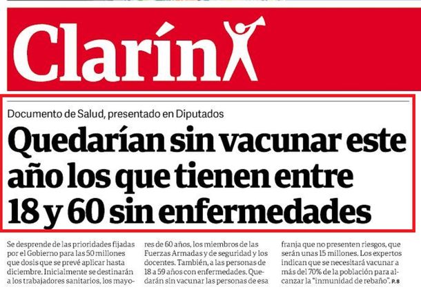 Dato mata relato: Kreplak y la tapa de un diario de hace un año